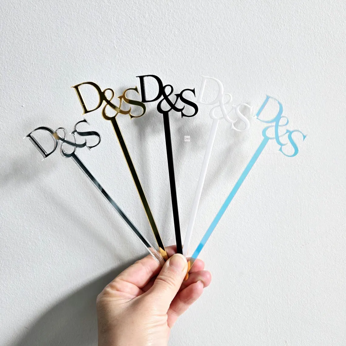 Laser Cut Personalized Wedding - Centerpiece Stick incelemesi ve fiyatı