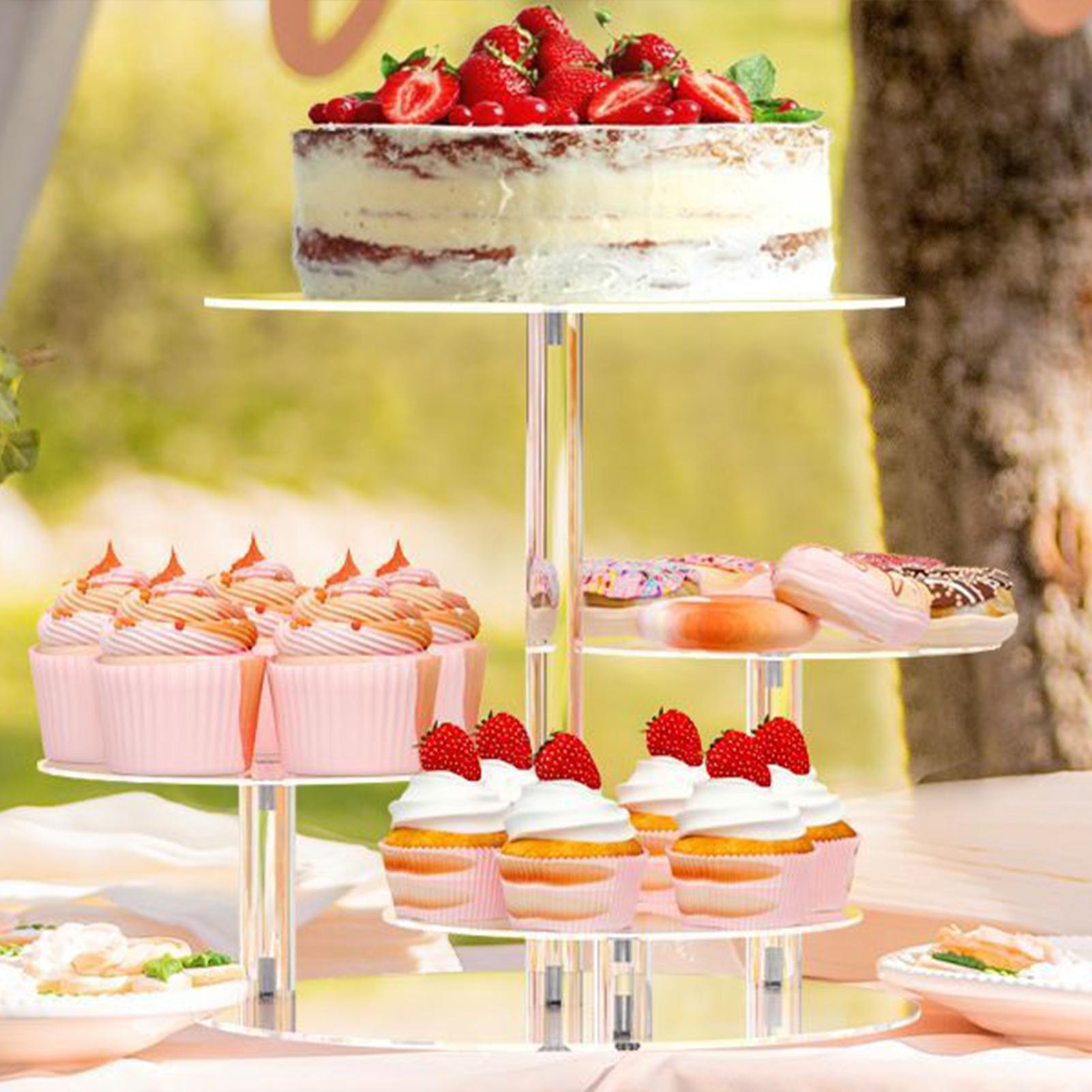Cupcake Holder Stand Acrylic 4 - Cupcake Stand Tier incelemesi ve fiyatı