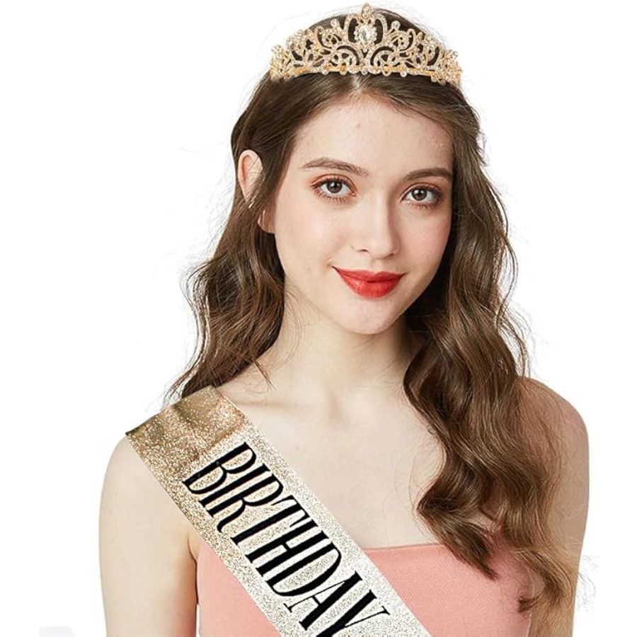 Birthday Queen Sash & Rhinesto - Birthday Sash Glitter incelemesi ve fiyatı