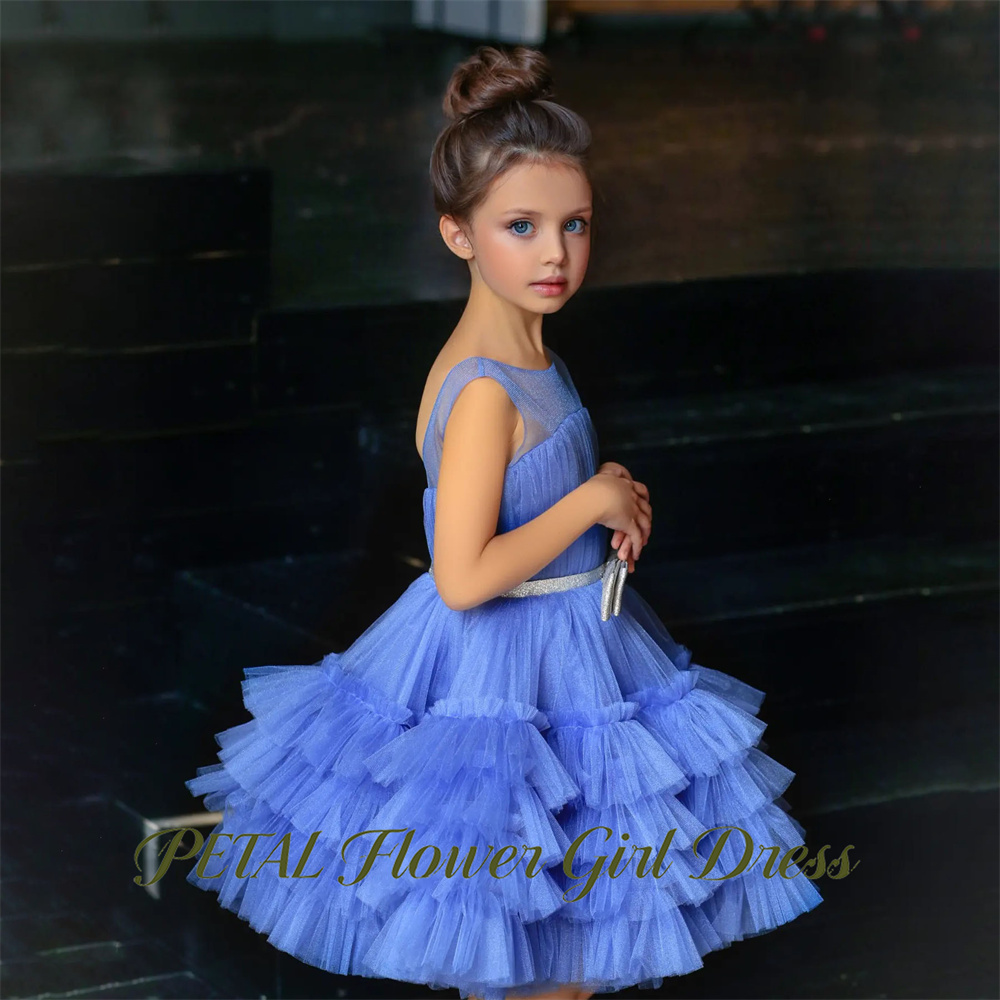 Petal Blue Sleeveless Children - Birthday Sash Glitter incelemesi ve fiyatı