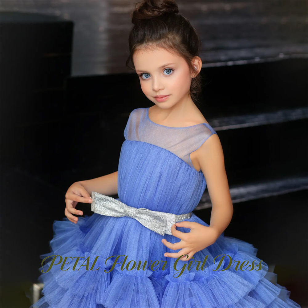 Petal Blue Sleeveless Children - Birthday Sash Glitter incelemesi ve fiyatı