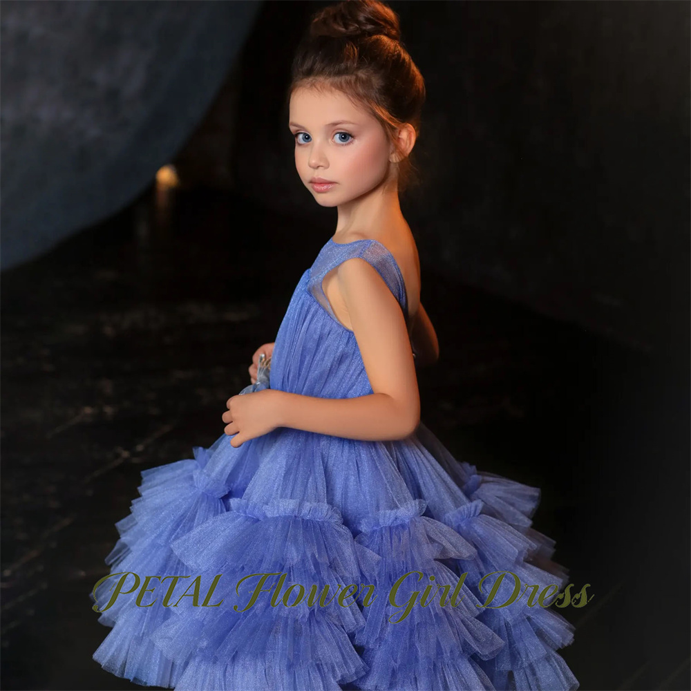 Petal Blue Sleeveless Children - Birthday Sash Glitter incelemesi ve fiyatı