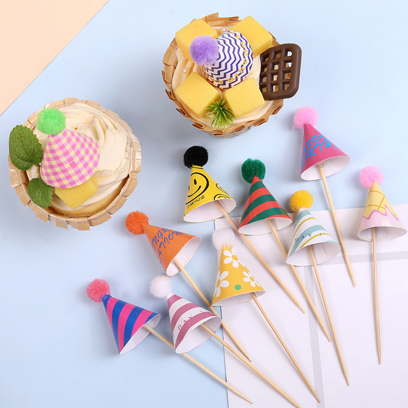 15/30Pcs Mini Party Hats Cake  - Party Hat Cone incelemesi ve fiyatı