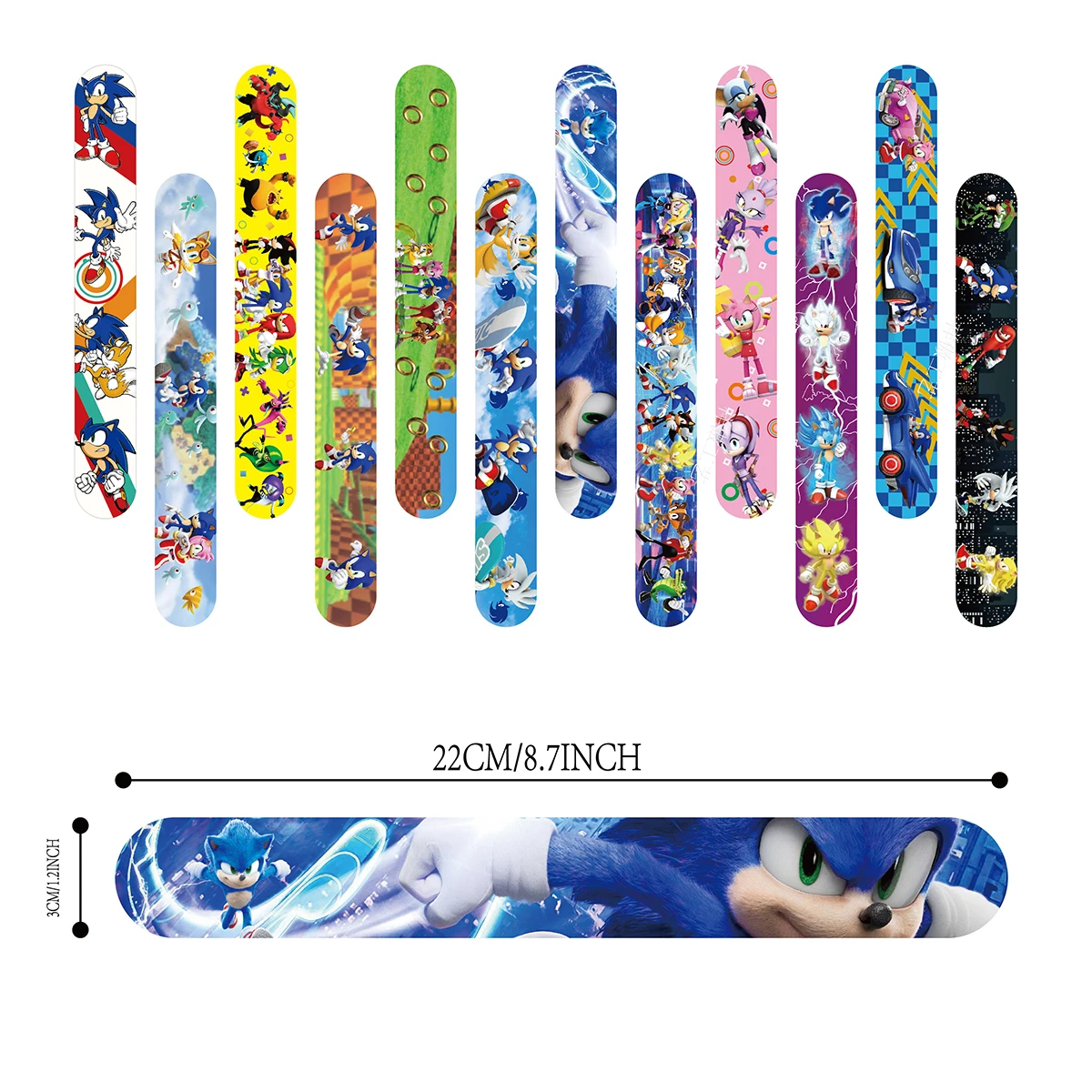 12/24/36pcs Sonic Slap Bracele - Event Suppliers incelemesi ve fiyatı