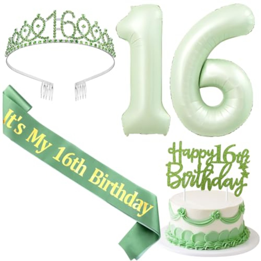 Birthday Decorations for Girls - Birthday Sash Glitter incelemesi ve fiyatı