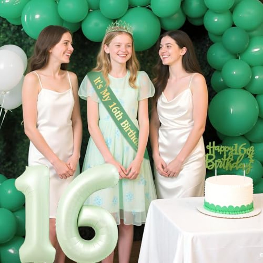 Birthday Decorations for Girls - Birthday Sash Glitter incelemesi ve fiyatı