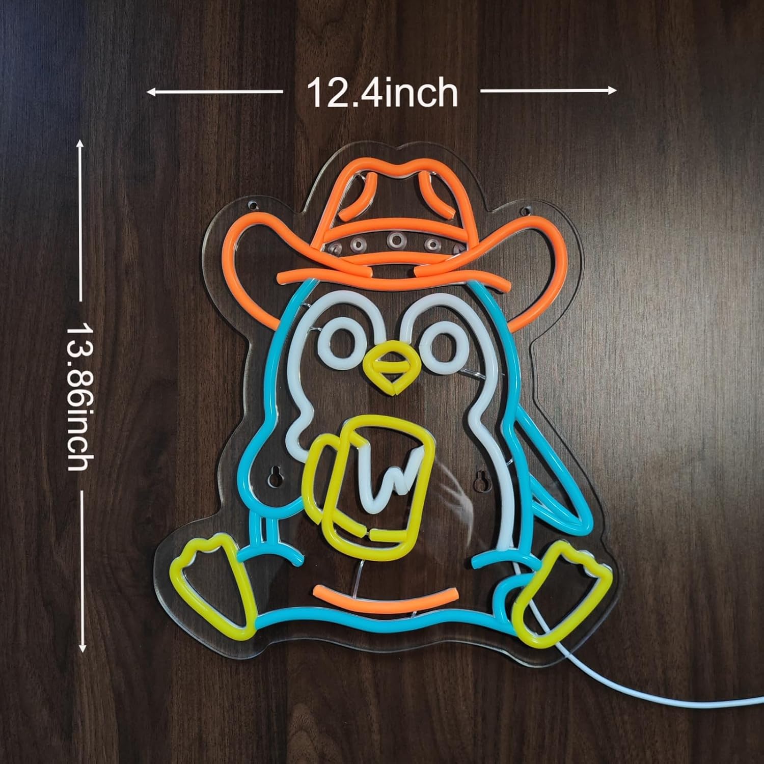 Penguin Neon Sign USB Powered  - Neon Sign Party incelemesi ve fiyatı