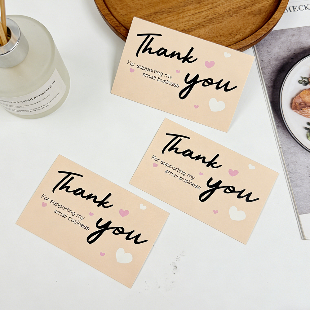 50/100pcs Thank You Cards, for - Party Event Supply Store incelemesi ve fiyatı