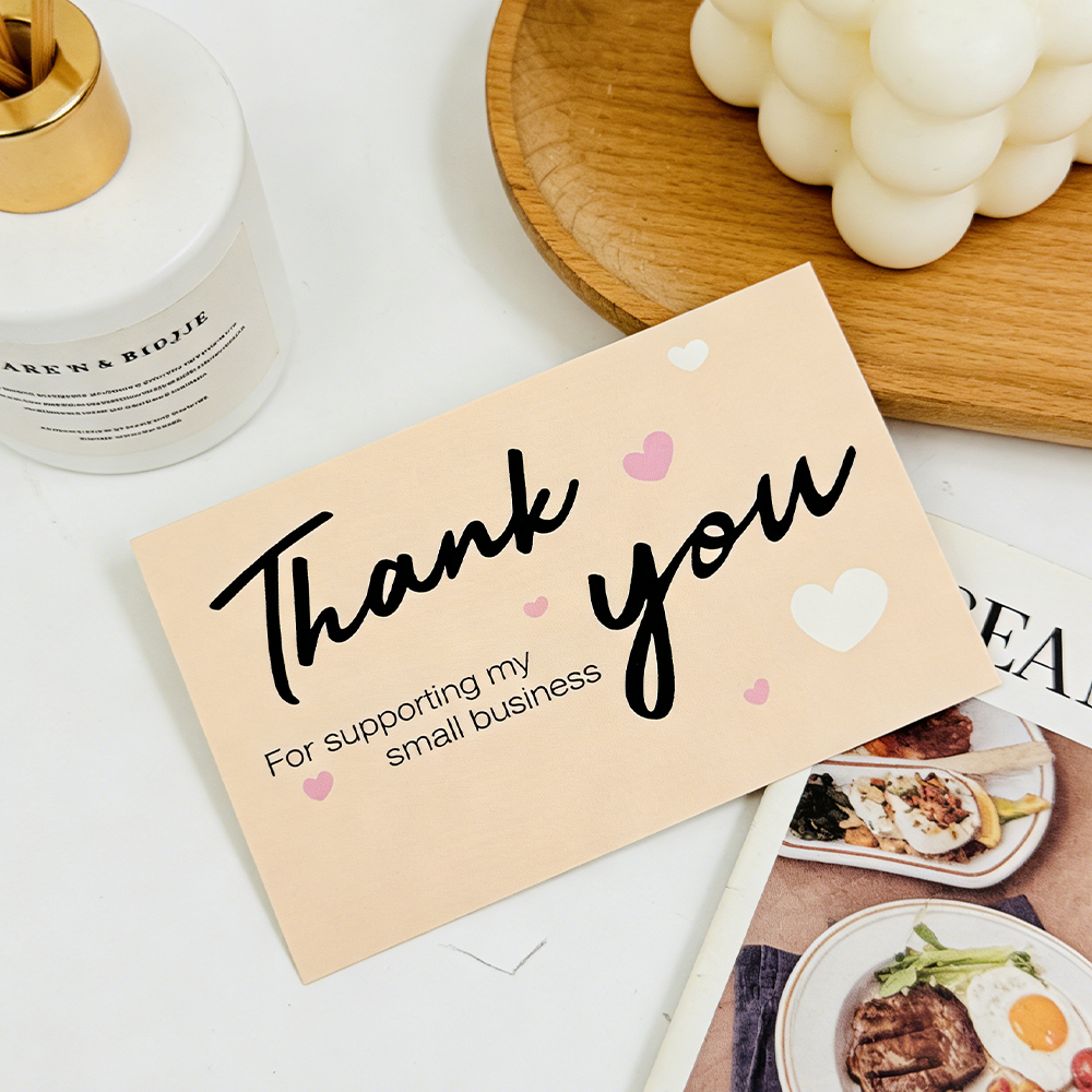 50/100pcs Thank You Cards, for - Party Event Supply Store incelemesi ve fiyatı