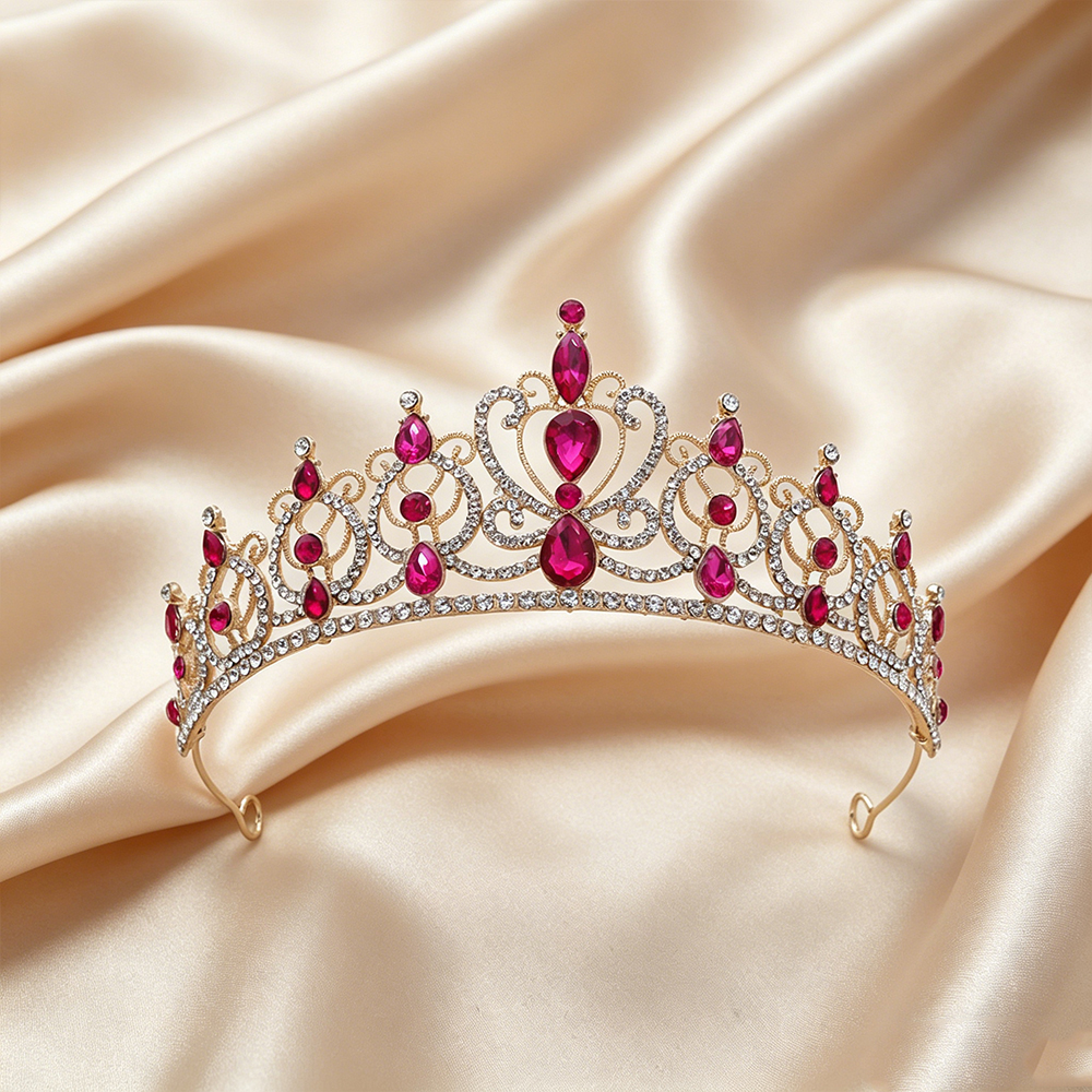 Luxury Vintage Gold Tiara Crow - Event & Party Supply incelemesi ve fiyatı
