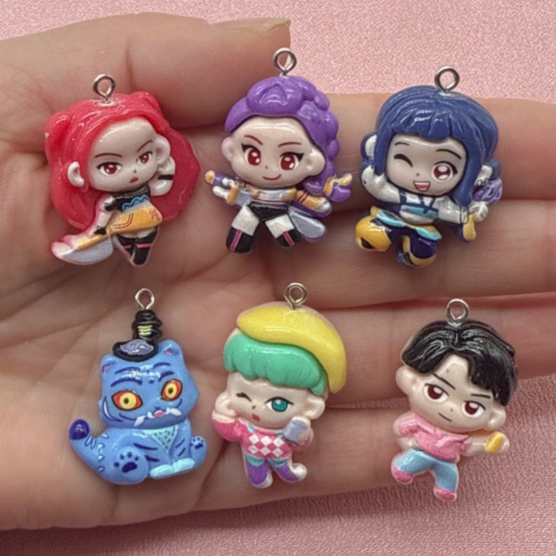 10pcs resin cartoon pendant, D - Event Party incelemesi ve fiyatı