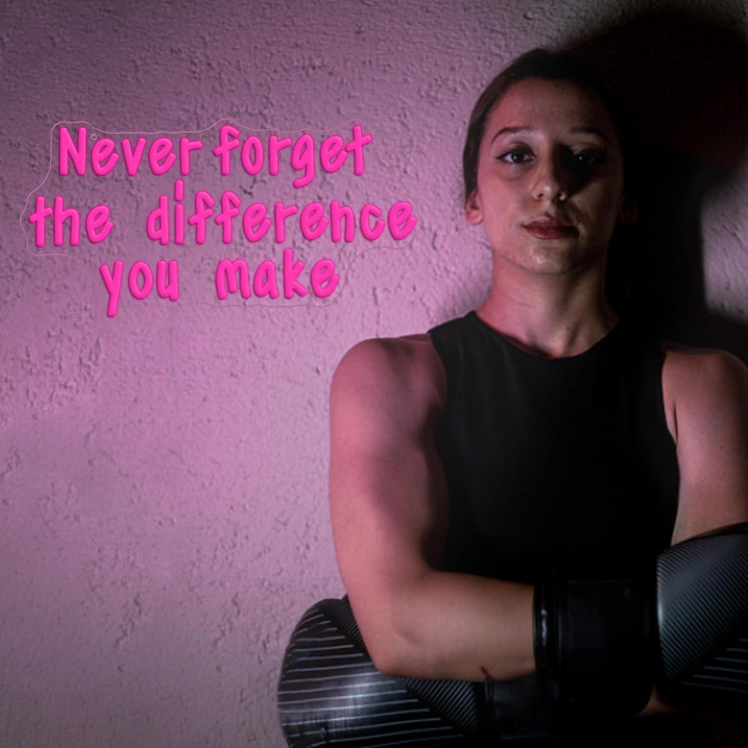 Never Forget The Difference Yo - Neon Sign Party incelemesi ve fiyatı