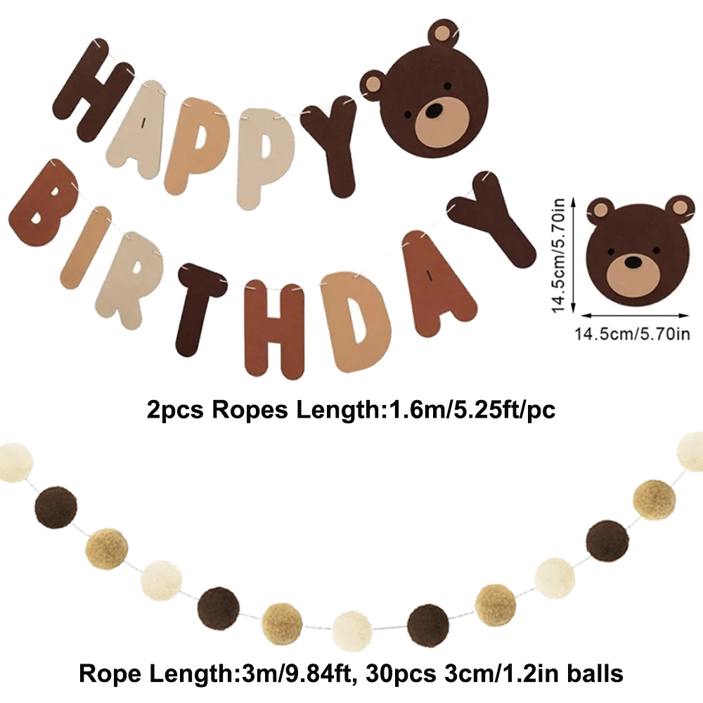 Cute Bear Kids 1st Birthday Ha - Party Hat Cone incelemesi ve fiyatı