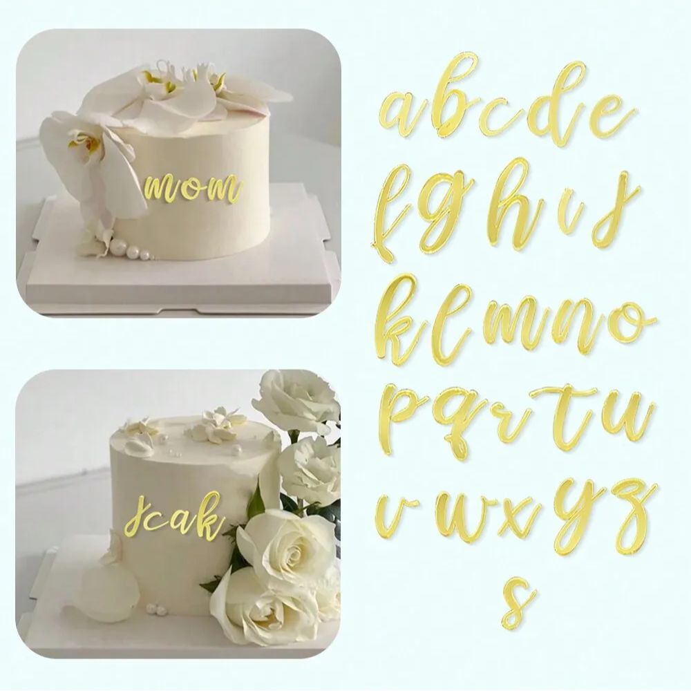 1set Golden Mirror Acrylic A-Z - Event Z incelemesi ve fiyatı
