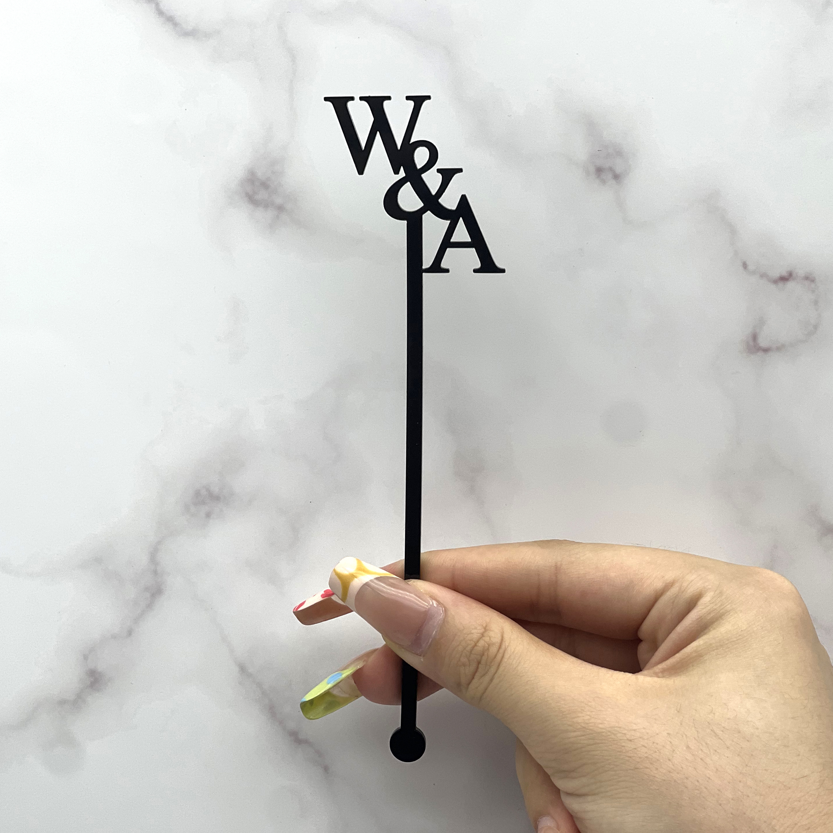 Personalized Acrylic Party Dri - Centerpiece Stick incelemesi ve fiyatı