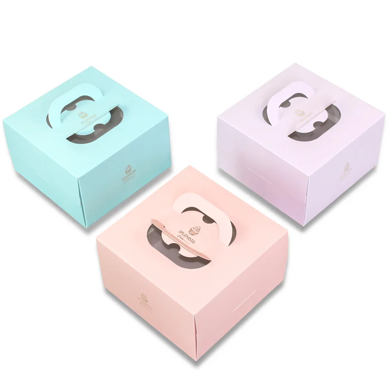 5pcs 8inch cake box with windo - Party Event Supplier incelemesi ve fiyatı