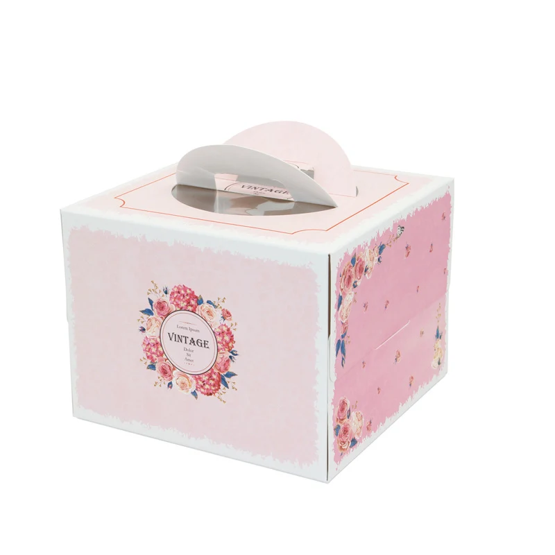 5pcs 8inch cake box with windo - Party Event Supplier incelemesi ve fiyatı