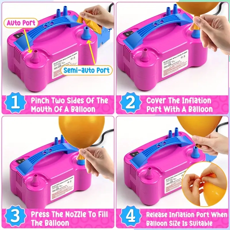 1pc, Balloon Inflatable Electr - Balloon Pump Hand incelemesi ve fiyatı