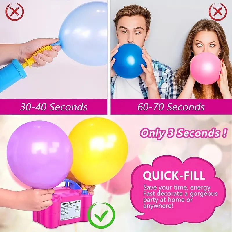 1pc, Balloon Inflatable Electr - Balloon Pump Hand incelemesi ve fiyatı