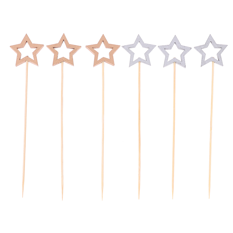 50/100Pcs Star Disposable Bamb - Centerpiece Stick incelemesi ve fiyatı