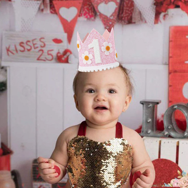 Flower Cone Hat 1st Birthday H - Party Hat Cone incelemesi ve fiyatı
