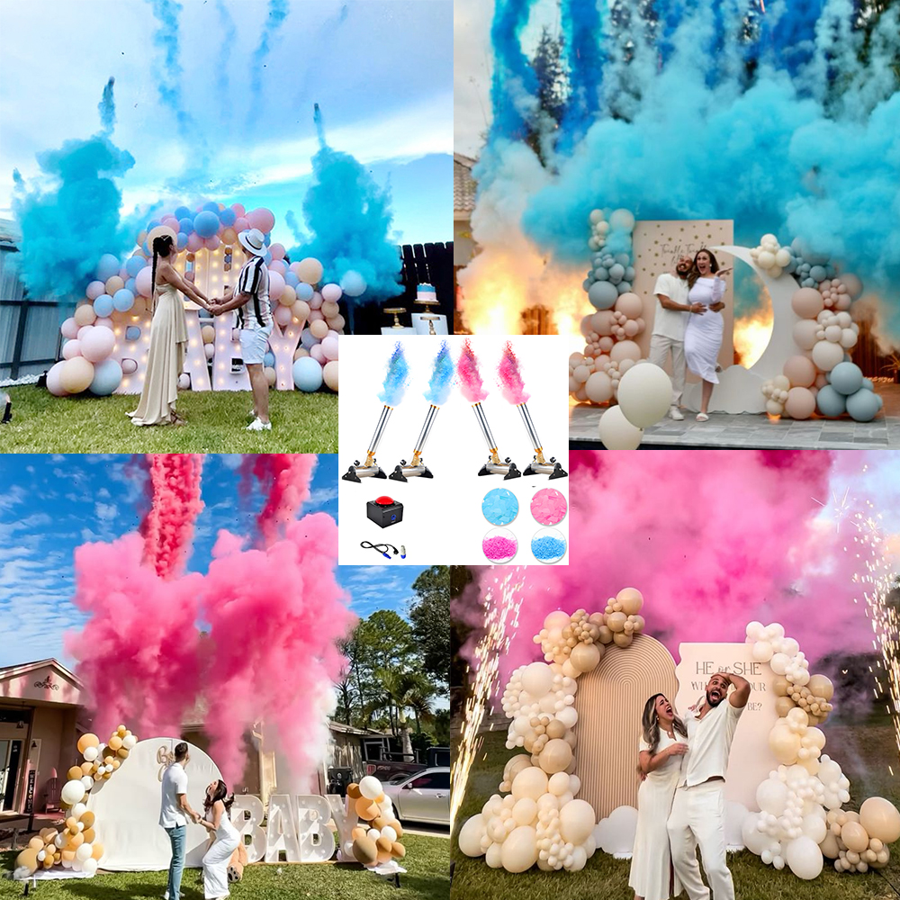 Tnt Gender Reveal Machine Kit  - Confetti Cannon Tube incelemesi ve fiyatı