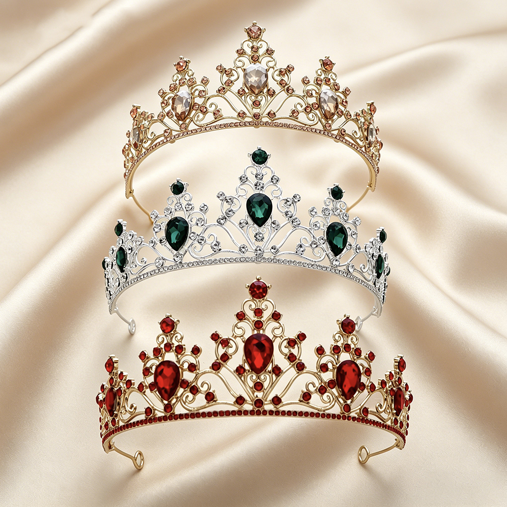 Baroque Bridal Tiara Sparkling - Event & Party Supply incelemesi ve fiyatı