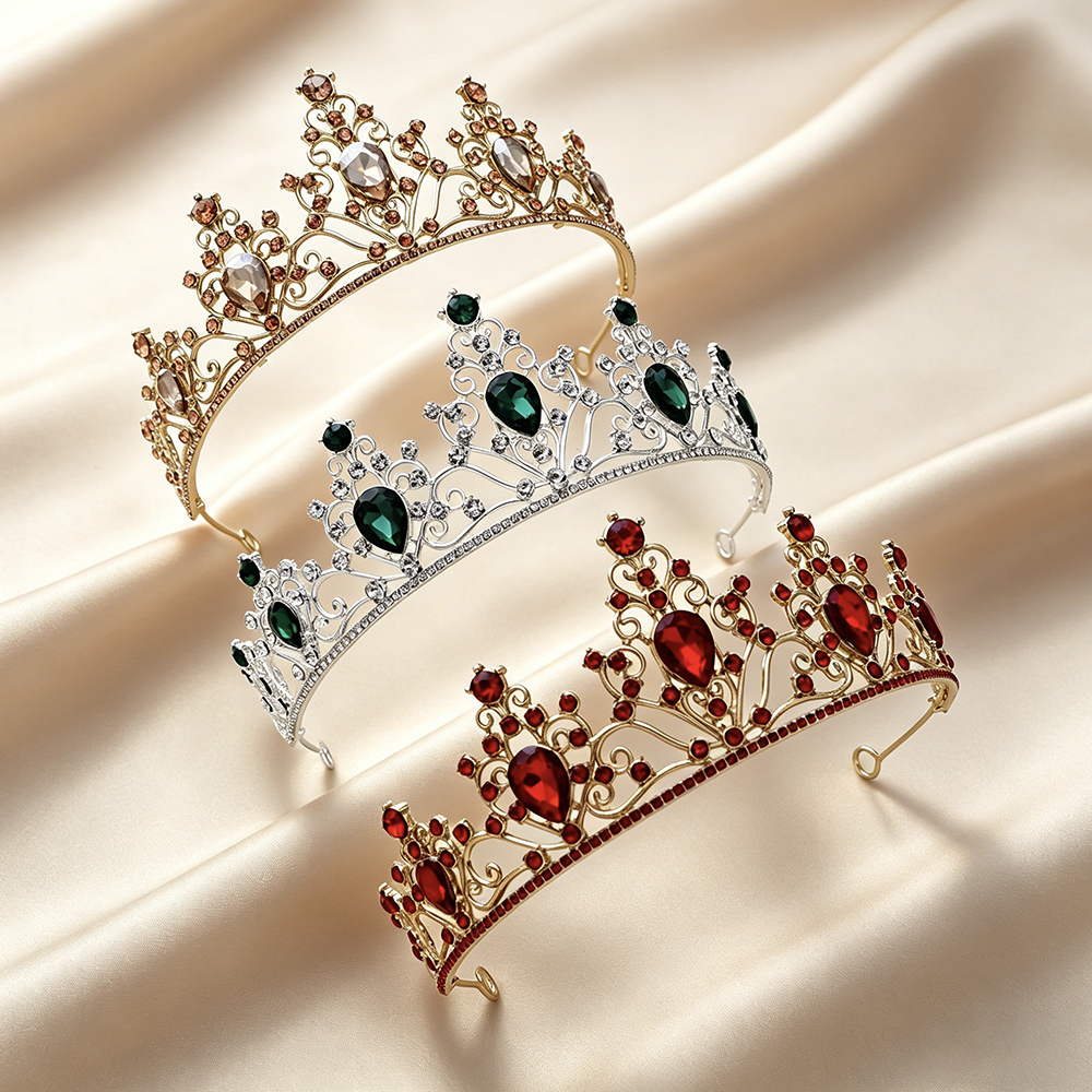 Baroque Bridal Tiara Sparkling - Event & Party Supply incelemesi ve fiyatı