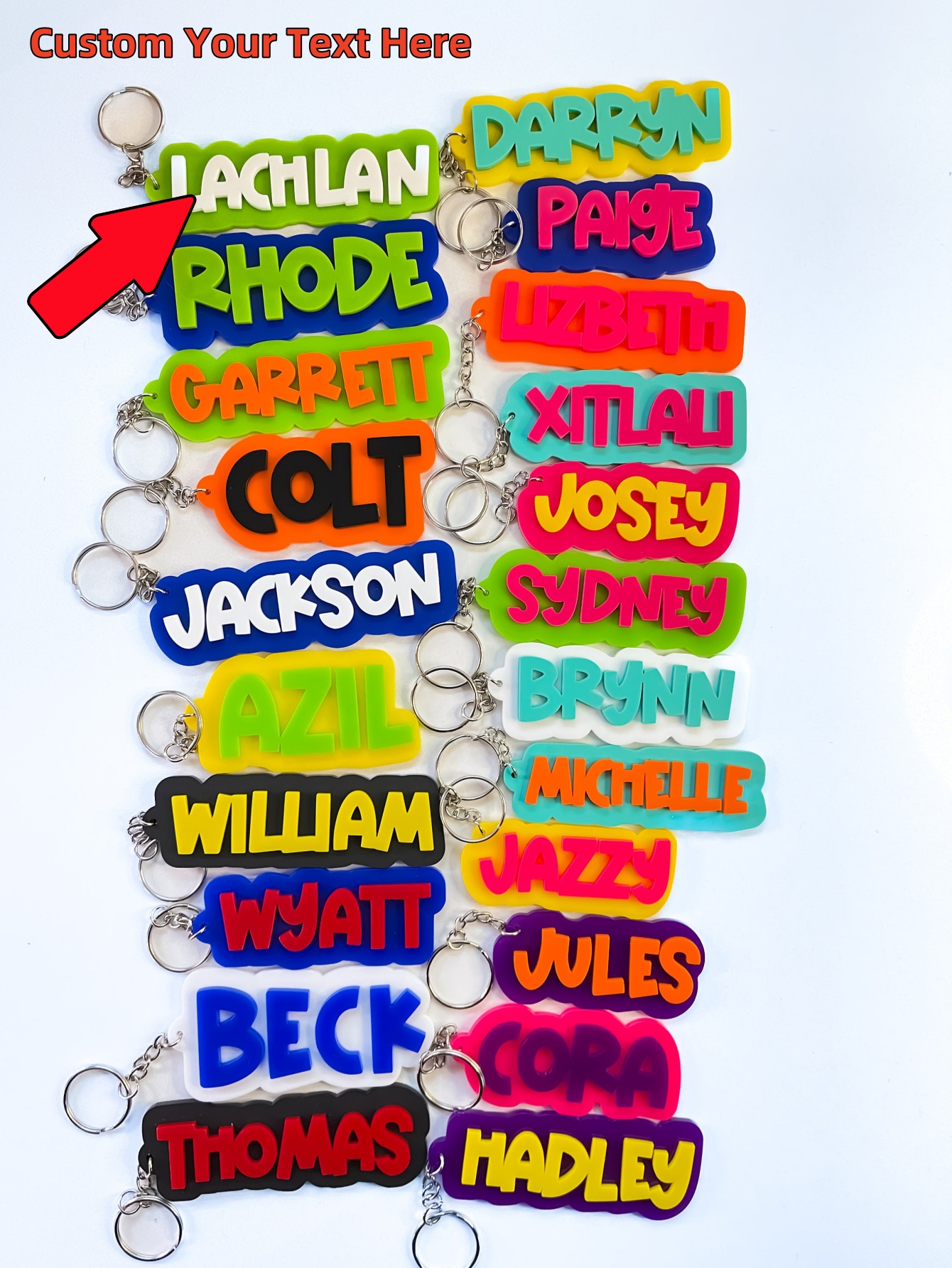 Customized Keyring with Name o - Event Suppliers incelemesi ve fiyatı