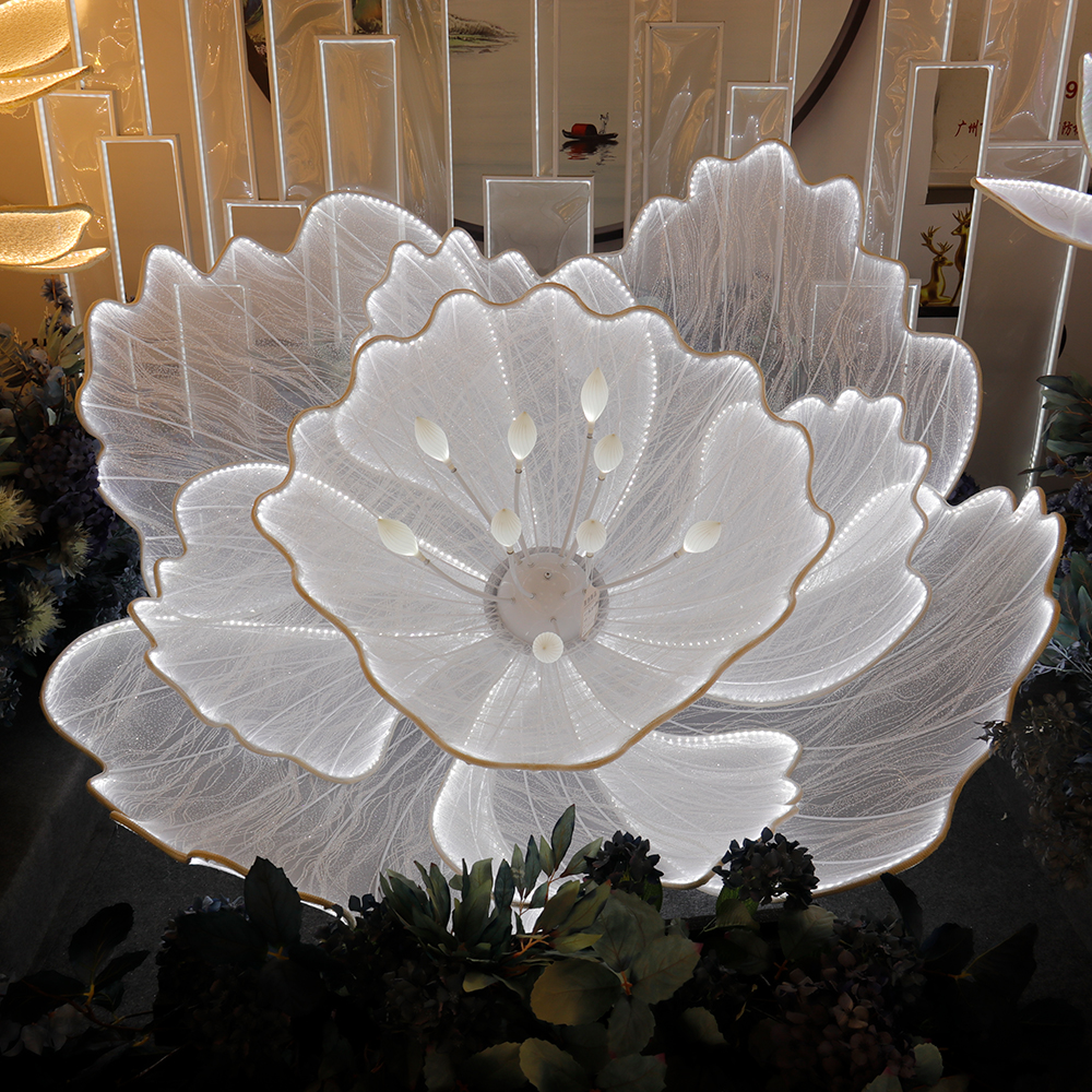 LED Giant White Flower Backdro - Event & Party Supply incelemesi ve fiyatı