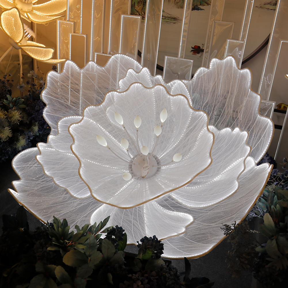 LED Giant White Flower Backdro - Event & Party Supply incelemesi ve fiyatı