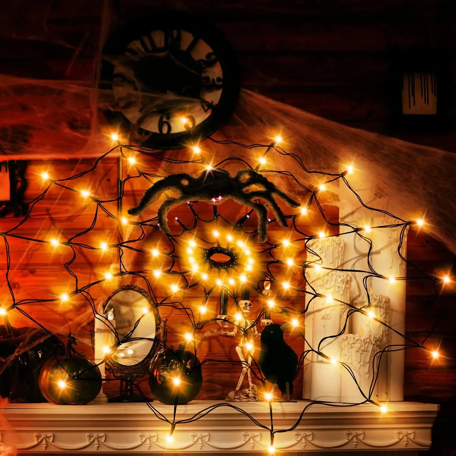 Halloween LED String Light Spi - Neon Sign Party incelemesi ve fiyatı