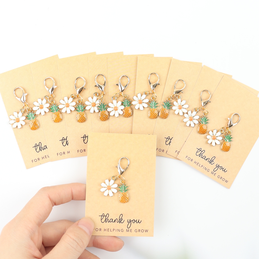 10 Mini Pineapple Keychains, w - Event Party incelemesi ve fiyatı