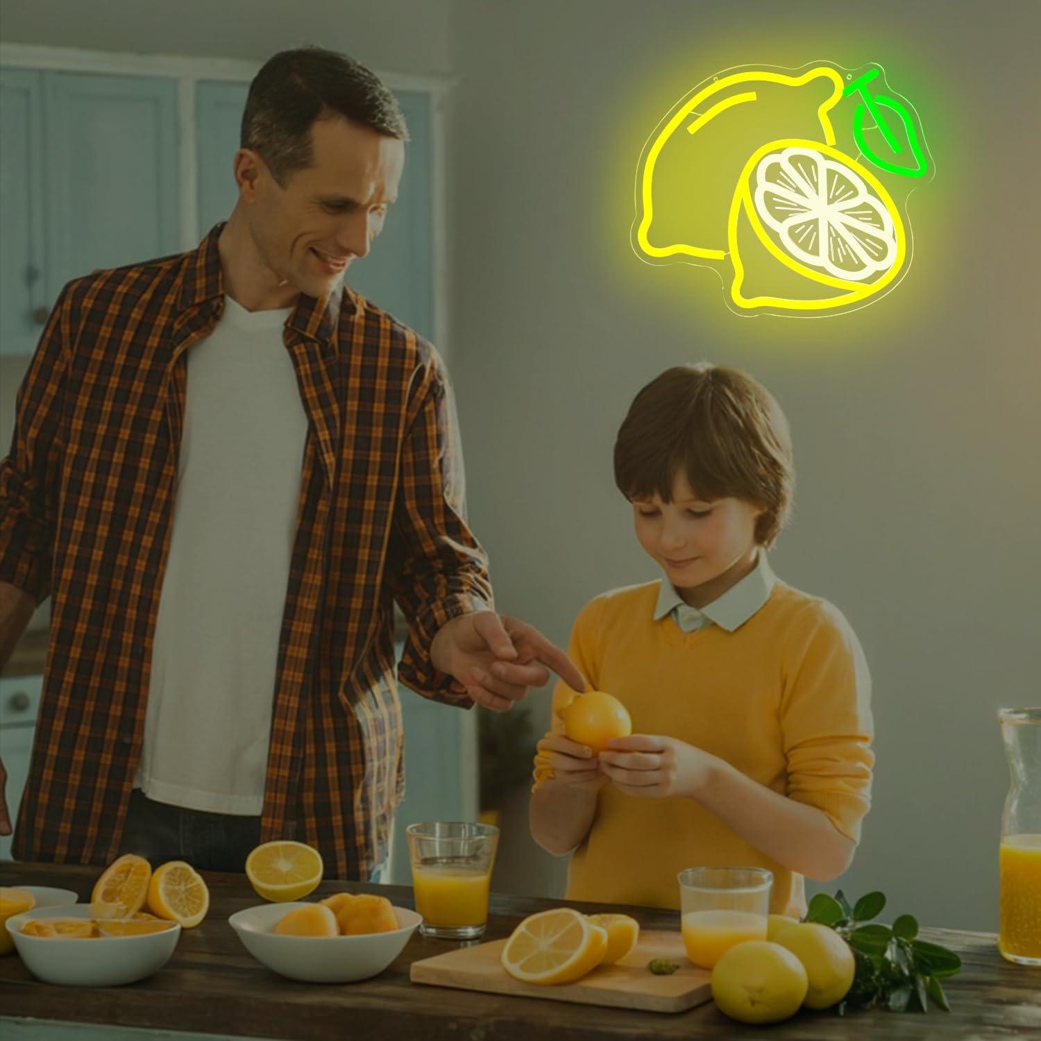 Lemon Neon Sign Dimmable LED L - Neon Sign Party incelemesi ve fiyatı