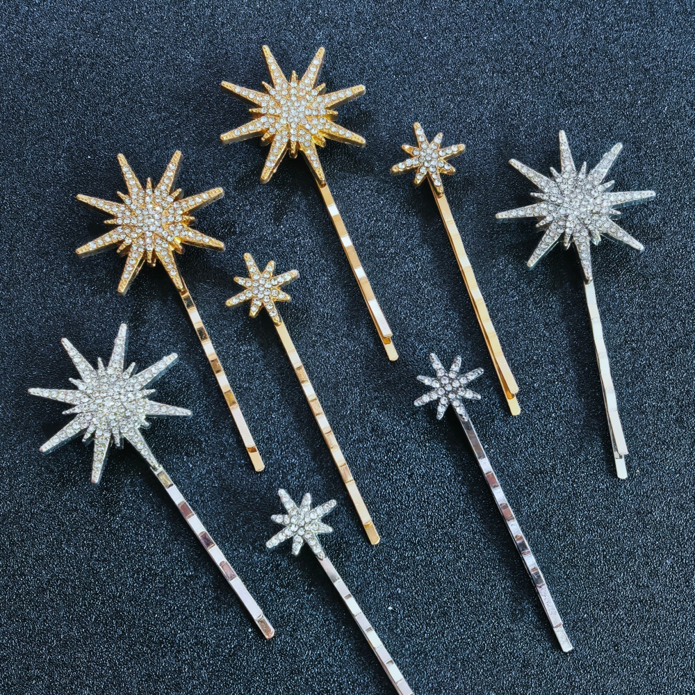 3/4 pcs set Crystal Star Hairp - Event Suppliers incelemesi ve fiyatı