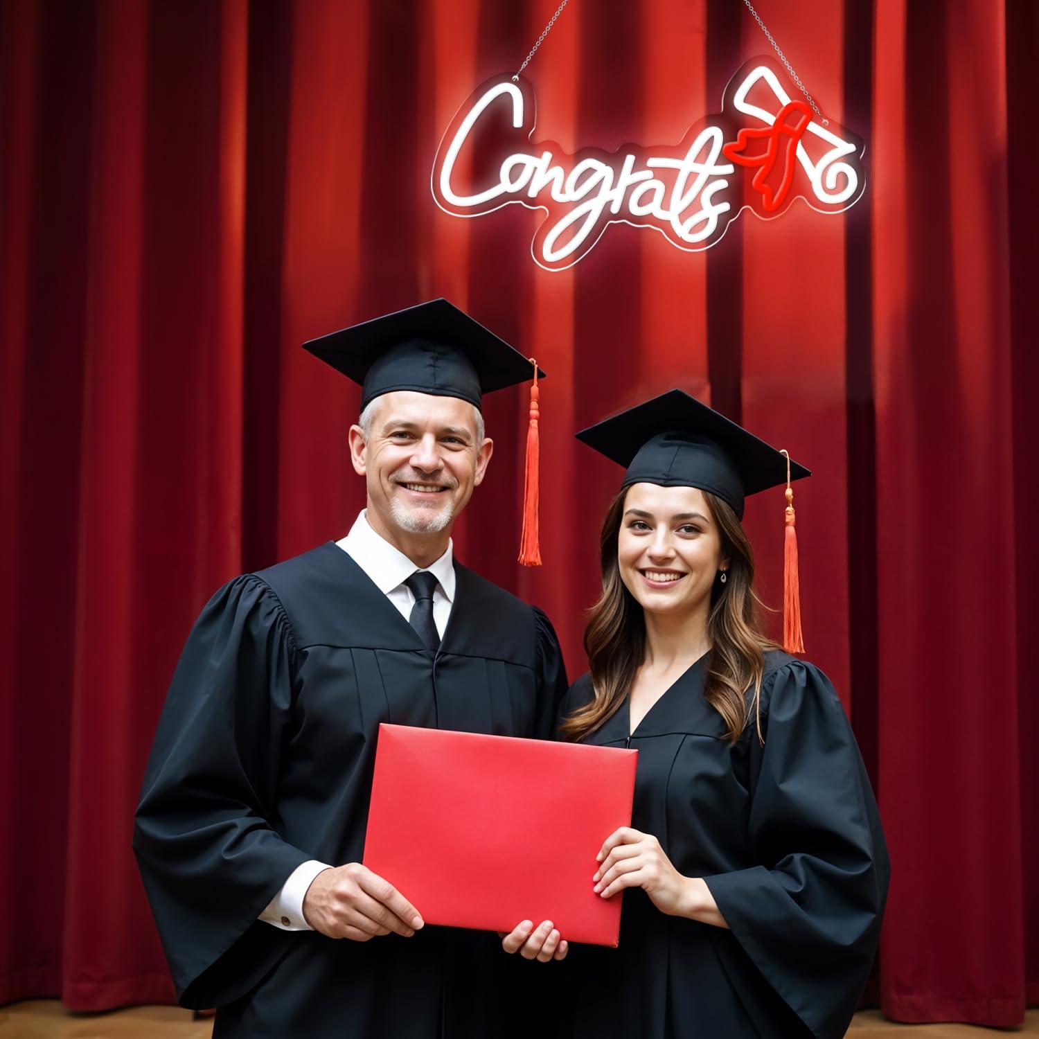 Congrats Graduation Neon Sign  - Neon Sign Party incelemesi ve fiyatı