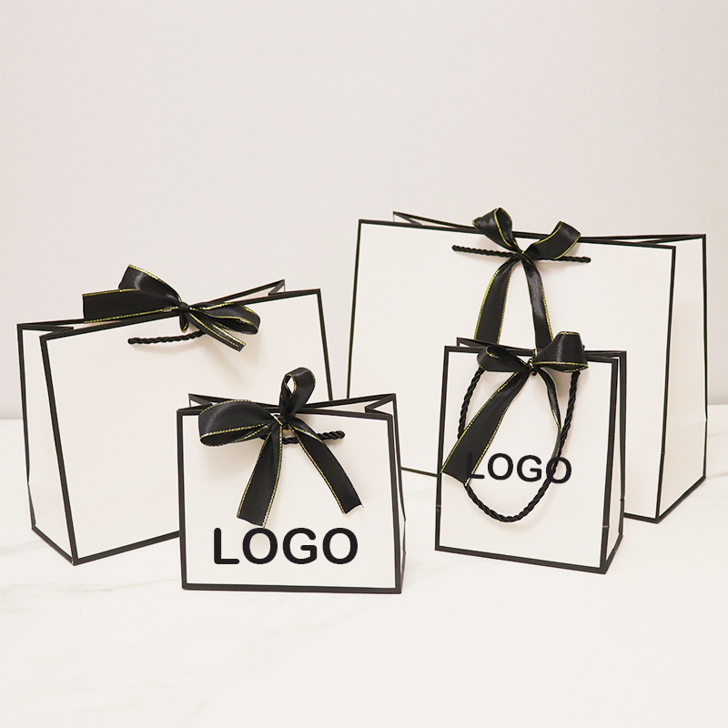 10Pcs Customized Logo Paper Ba - Event Party Shop incelemesi ve fiyatı