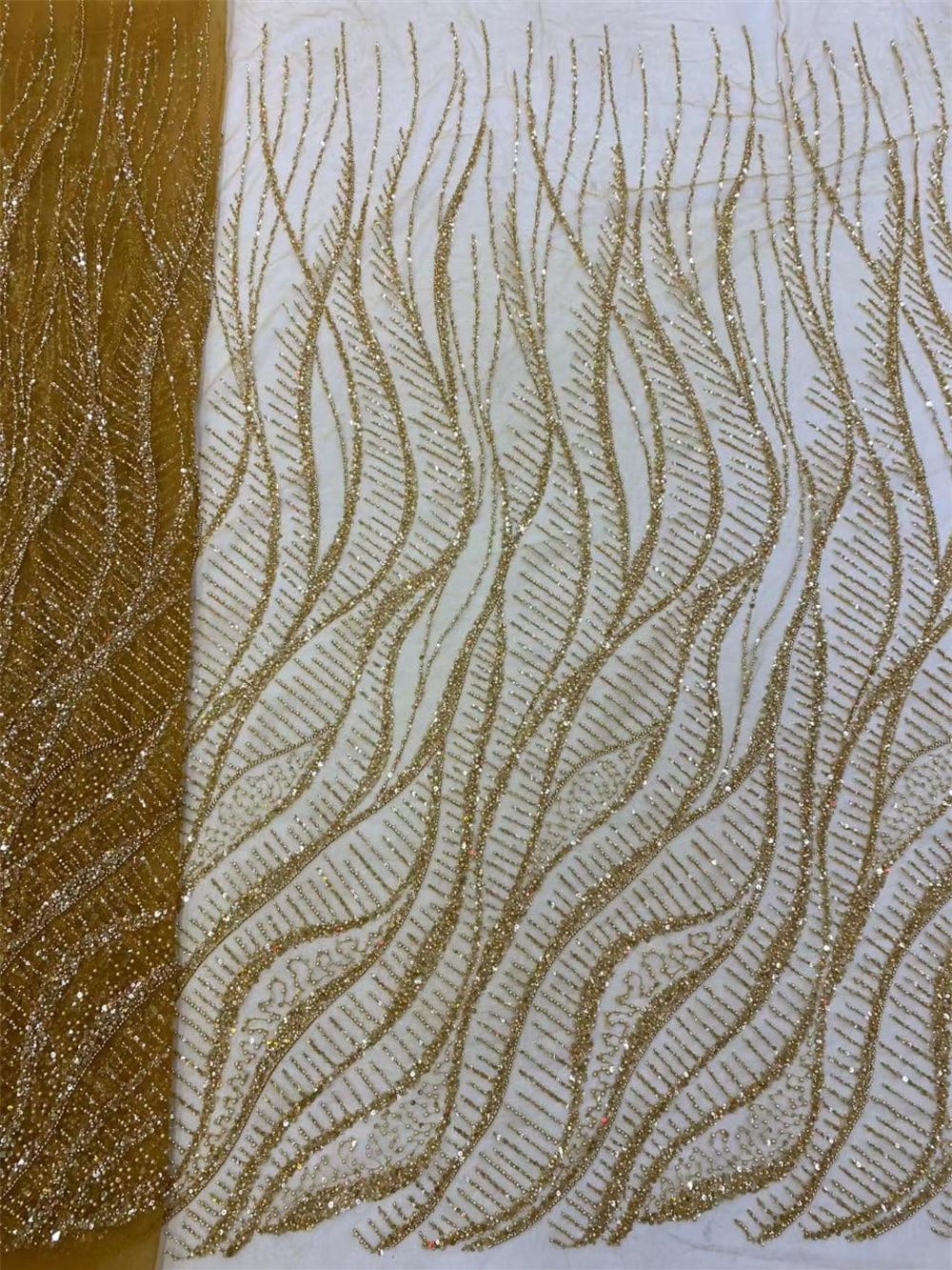 Wholesale 2025 African Sequins - Glitter Tablecloth incelemesi ve fiyatı