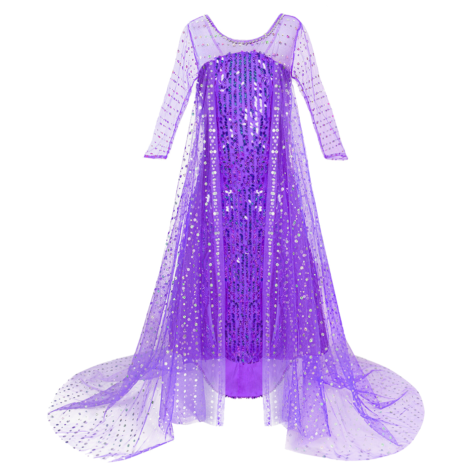 Elsa Purple Halloween Dress Gi - Glitter Tablecloth incelemesi ve fiyatı