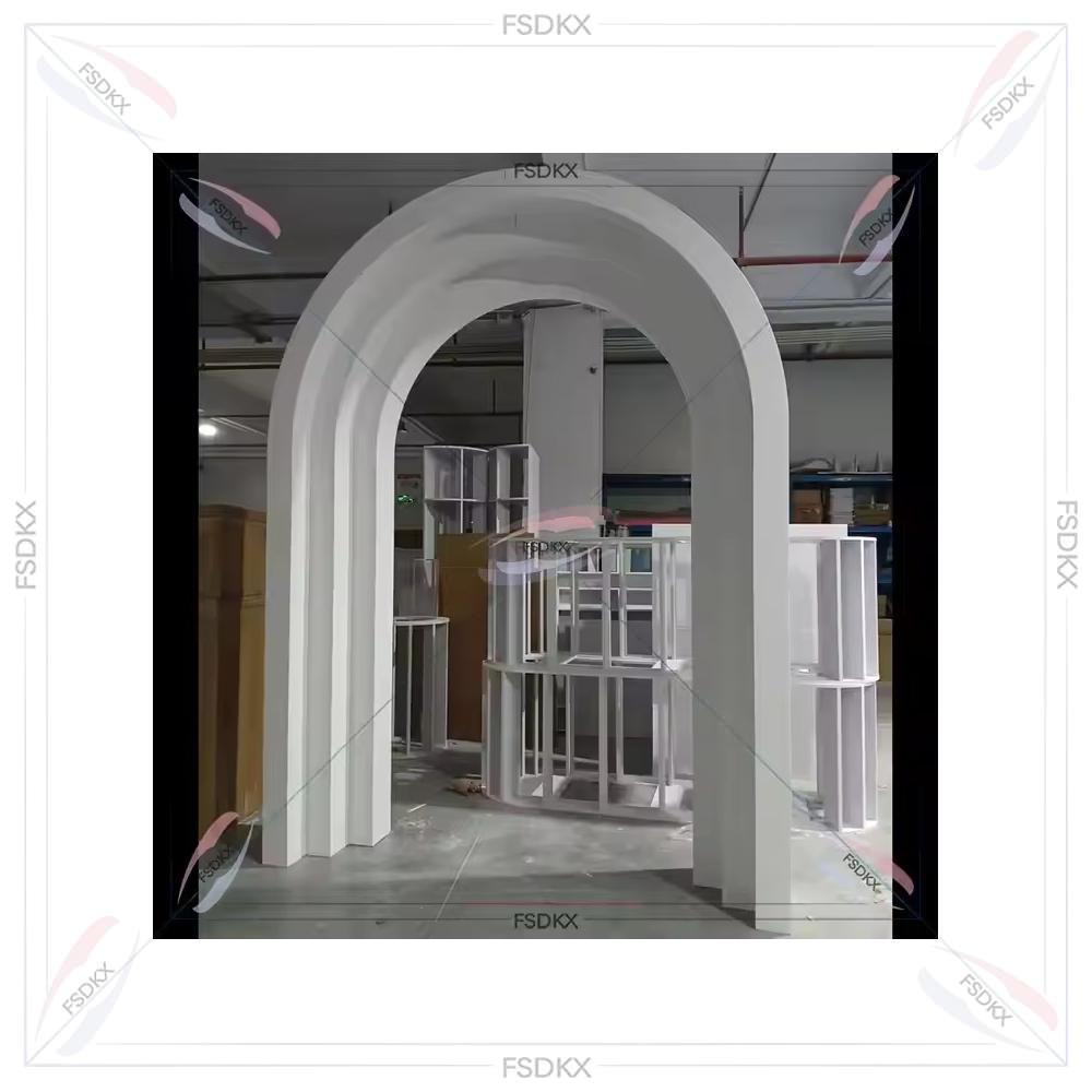 Luxury White  PVC Acrylic Wall - Party Event Supplier incelemesi ve fiyatı