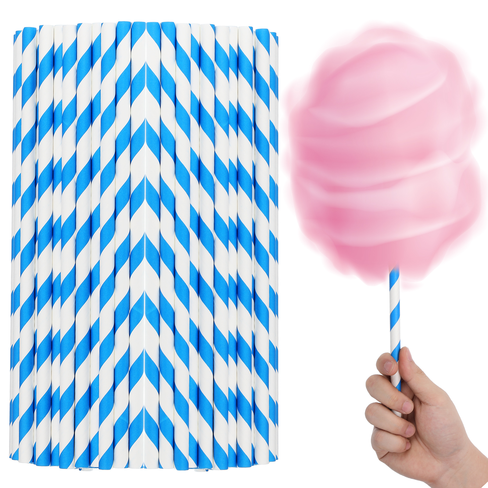 10x300mm Paper Sticks Consumab - Cotton Candy Cone incelemesi ve fiyatı