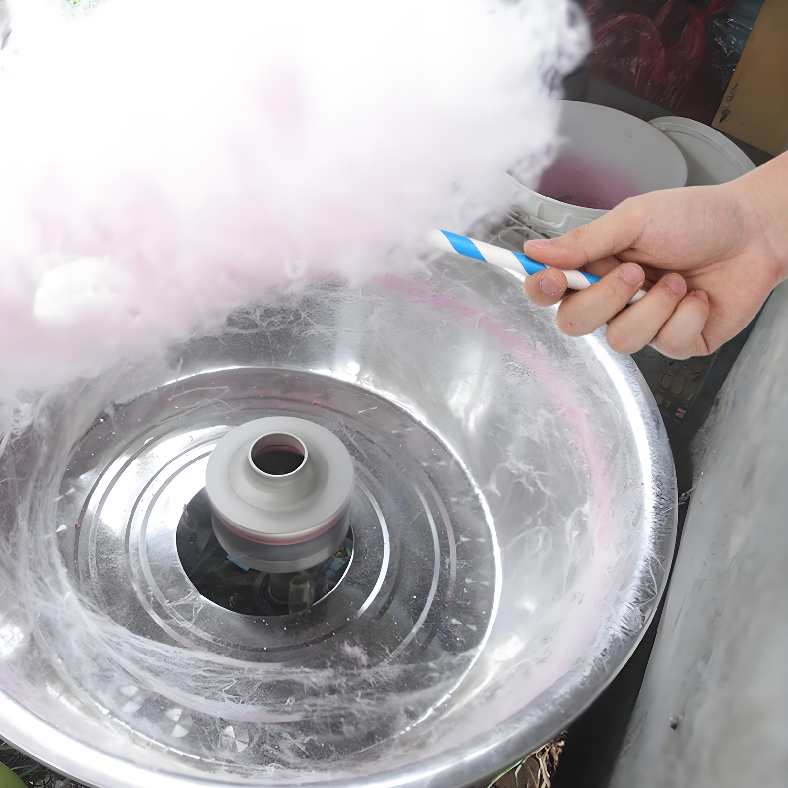 10x300mm Paper Sticks Consumab - Cotton Candy Cone incelemesi ve fiyatı