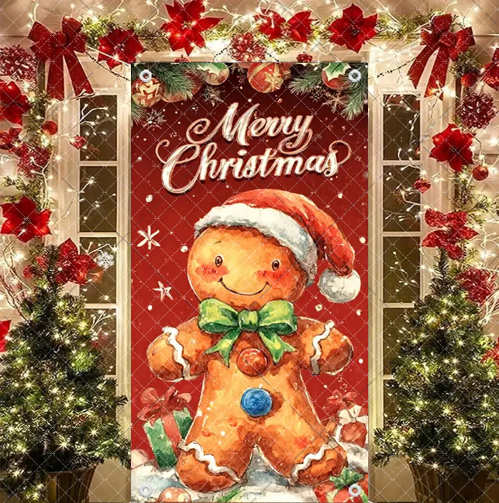 Cartoon Cute Gingerbread Man T - Party Event Supply Store incelemesi ve fiyatı