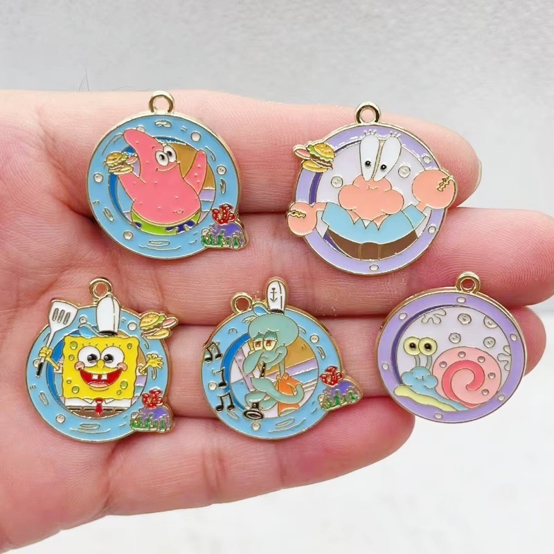 10pcs cartoon anime alloy oil  - Event Party incelemesi ve fiyatı