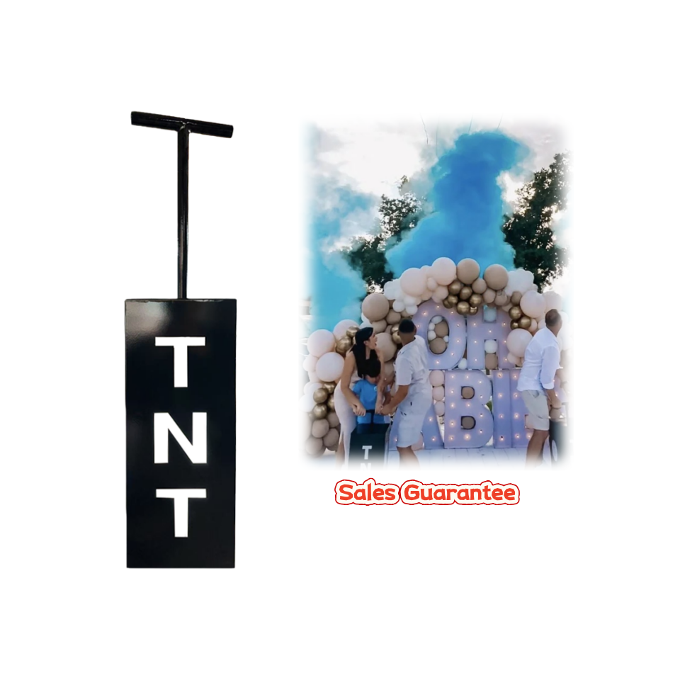 TNT Control Cannon Gender Reve - Confetti Cannon Tube incelemesi ve fiyatı