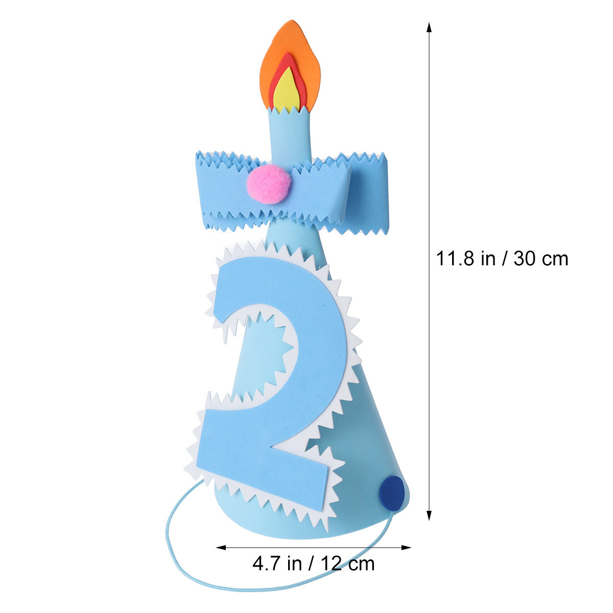 Birthday Party Hats Blue Numbe - Party Hat Cone incelemesi ve fiyatı