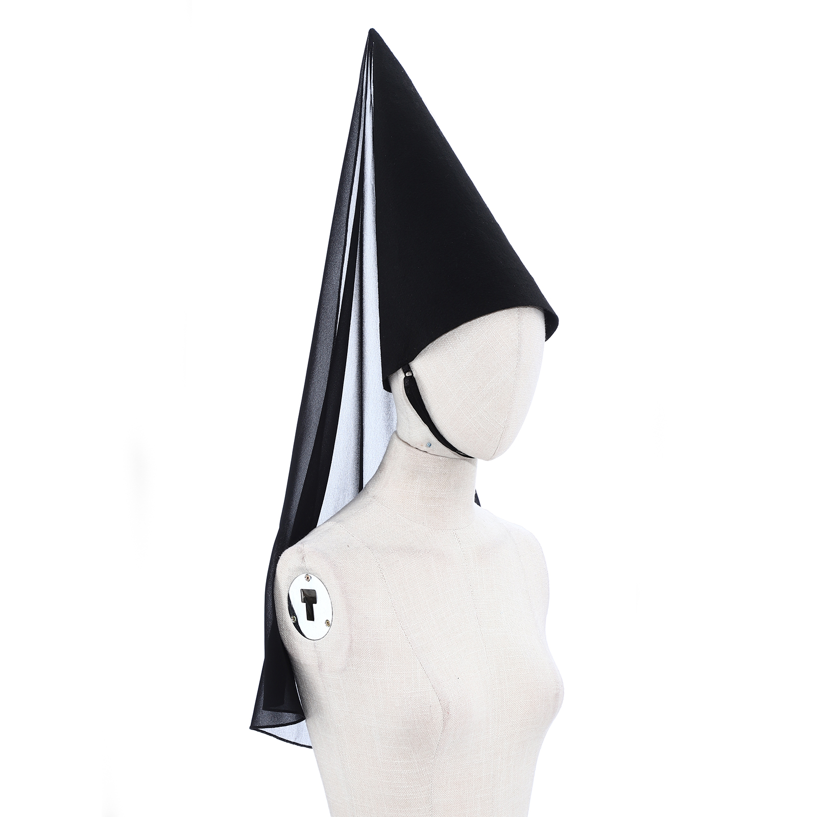1Pcs Women Medieval Hennin Hat - Party Hat Cone incelemesi ve fiyatı
