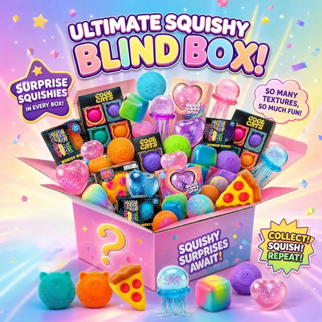 100+ Pieces Assorted Squishy F - Event Party incelemesi ve fiyatı