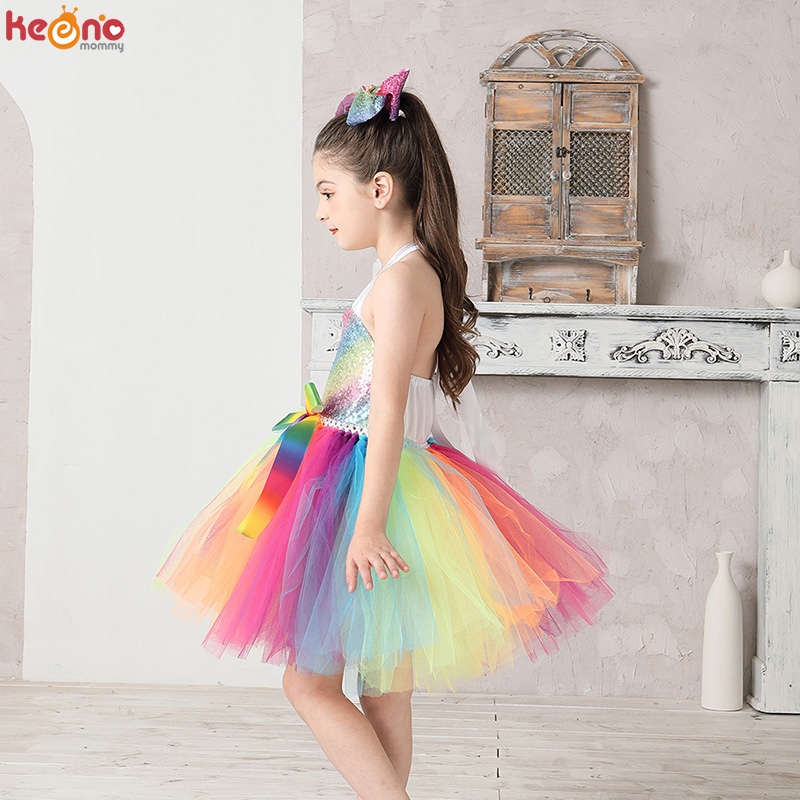 Rainbow Sequins Girl Princess  - Glitter Tablecloth incelemesi ve fiyatı