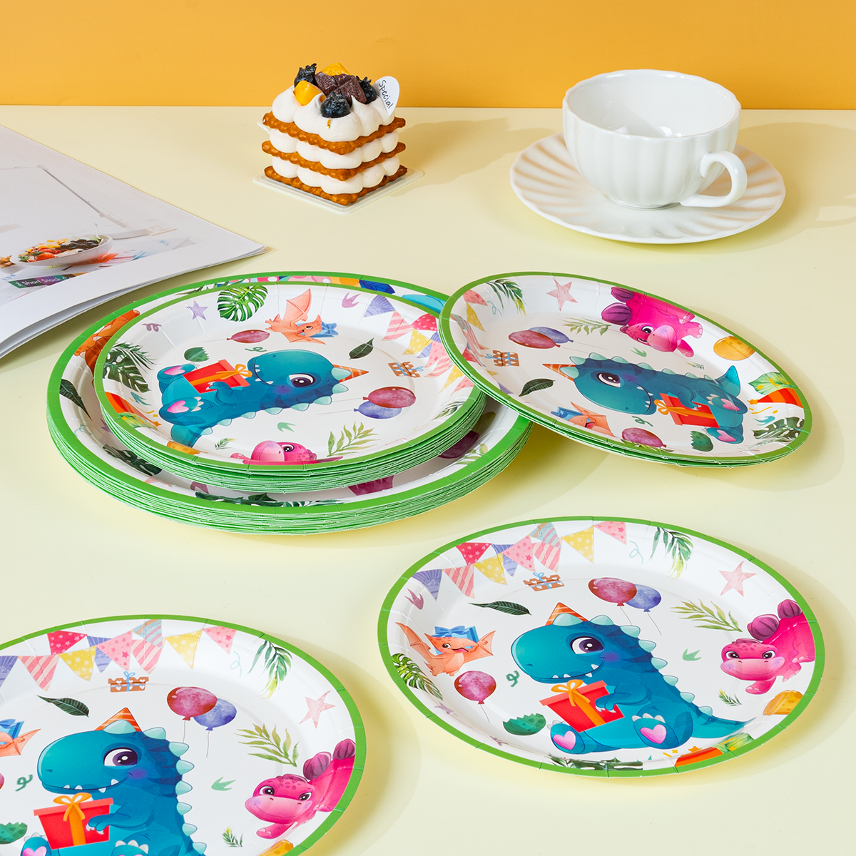 10/25/50Pcs Cute Party Dinosau - Event Party incelemesi ve fiyatı
